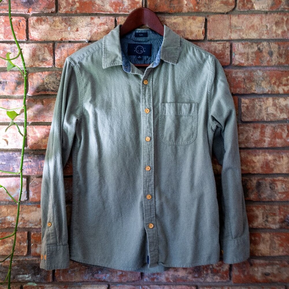Even Tide Kyle Soft Shirt Long Sleeve Button Down XS
